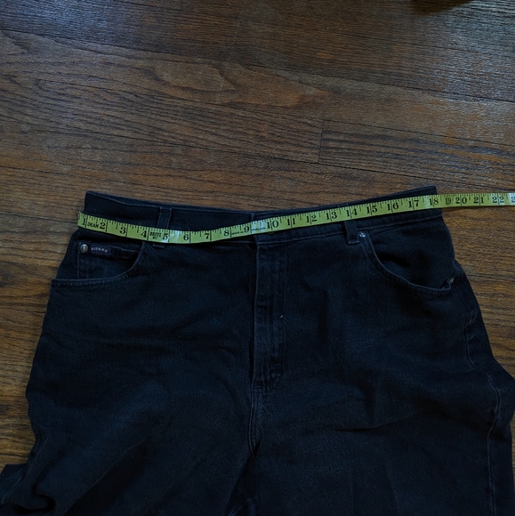 Vintage Riders by Lee Black Jeans size 16-18 - Picture 4 of 5